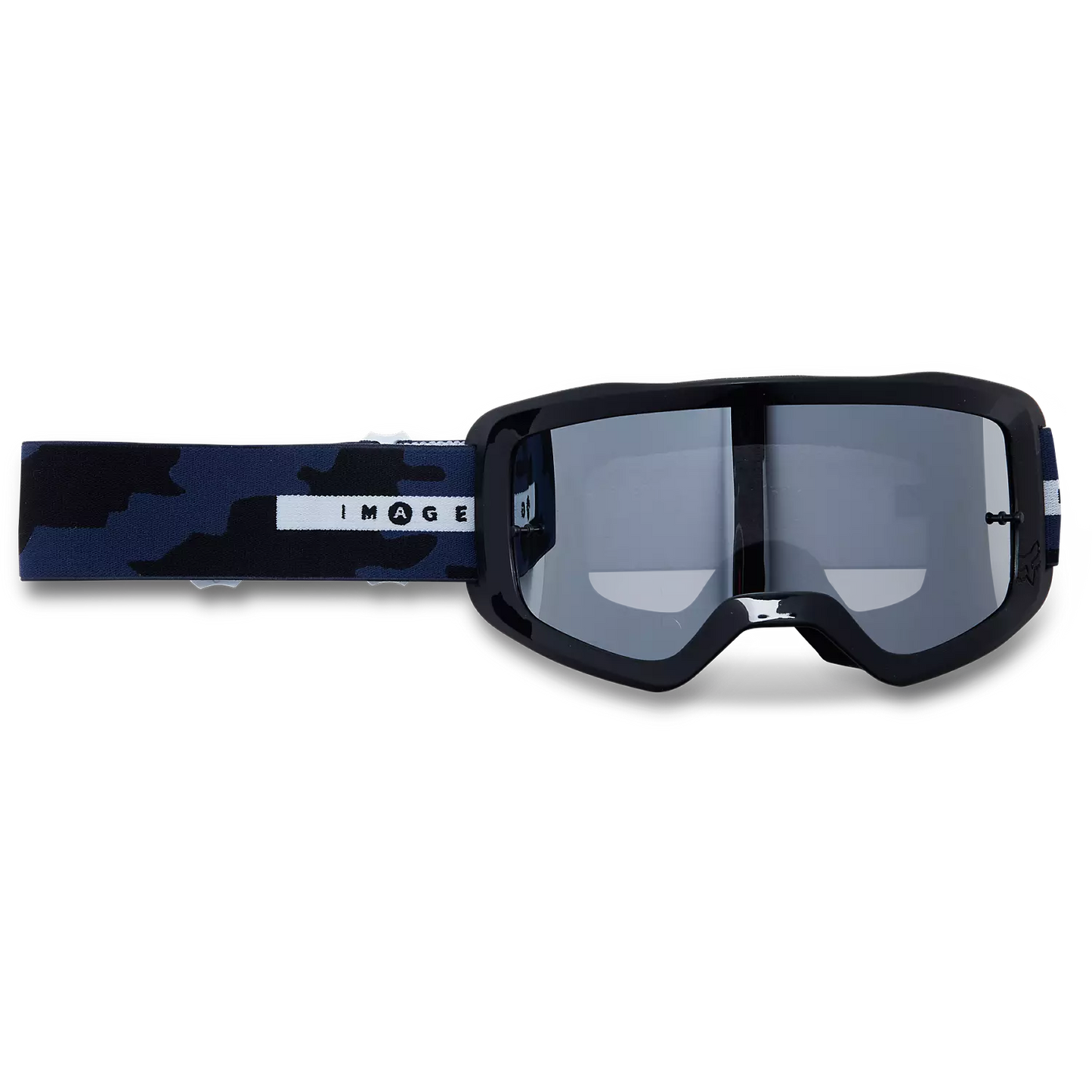Fox Racing Main Nuklr Mirrored Lens Goggles - Black