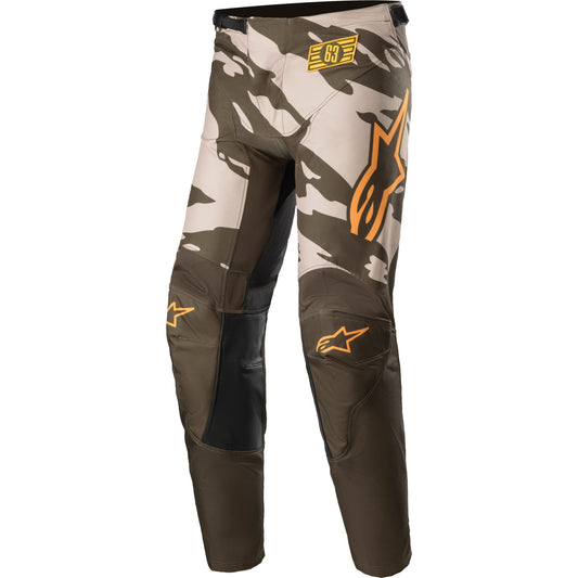 Racer Tactical Pants, Military/Sand Camo/Tangerine