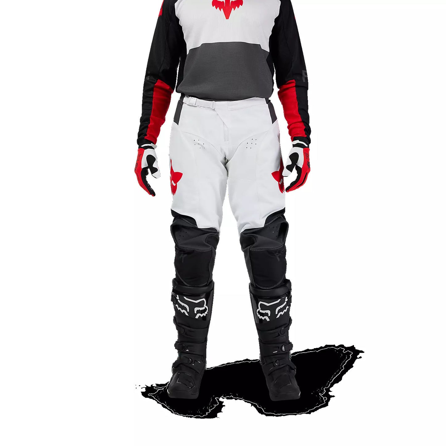 180 Flow Pants, White/Red