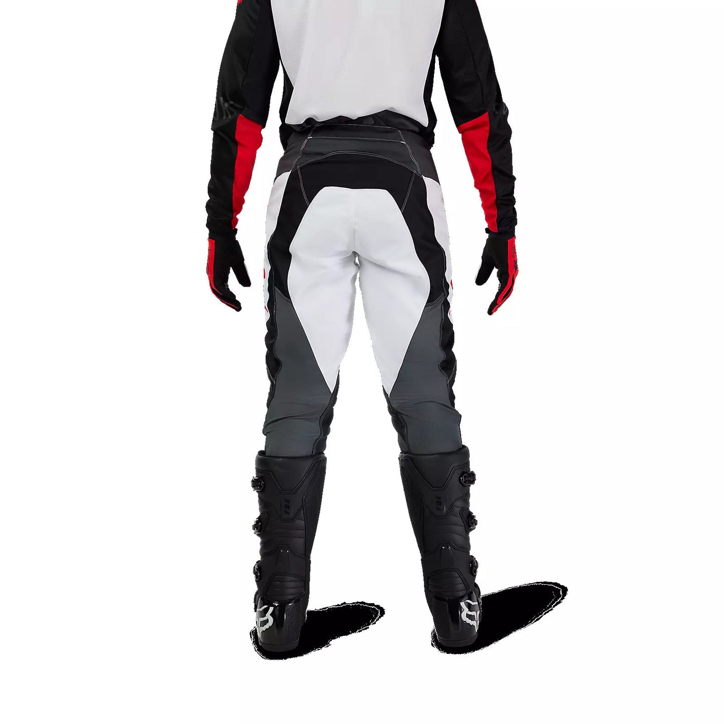 180 Flow Pants, White/Red