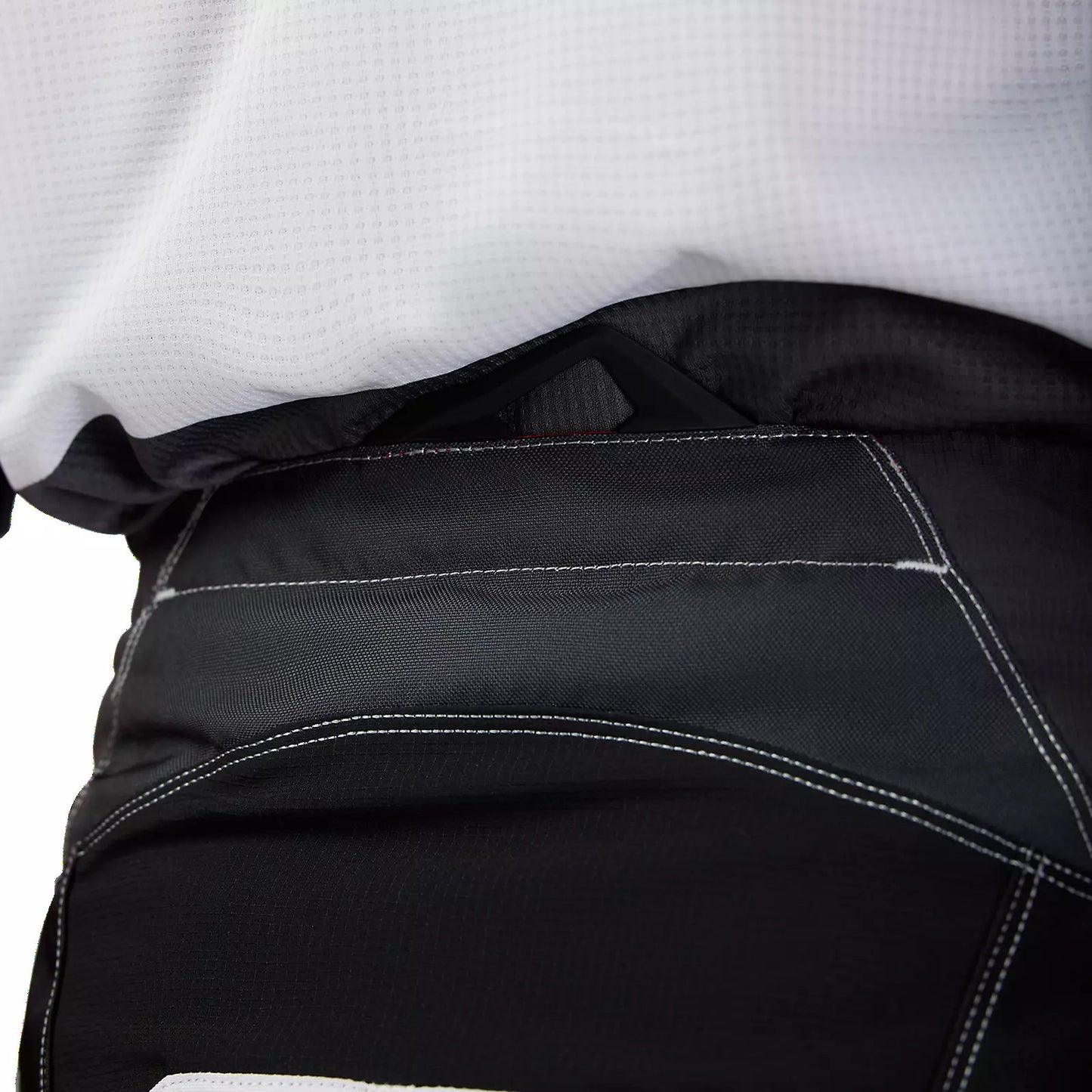 180 Flow Pants, White/Red