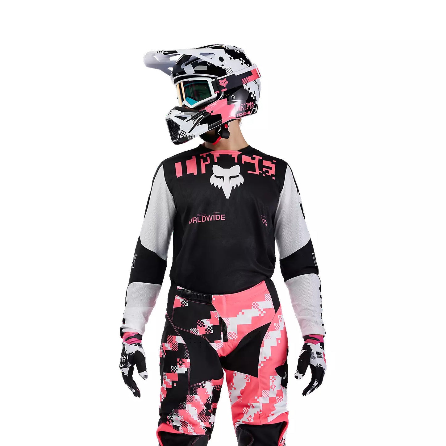 180 Digi Image Jersey, Black/Pink