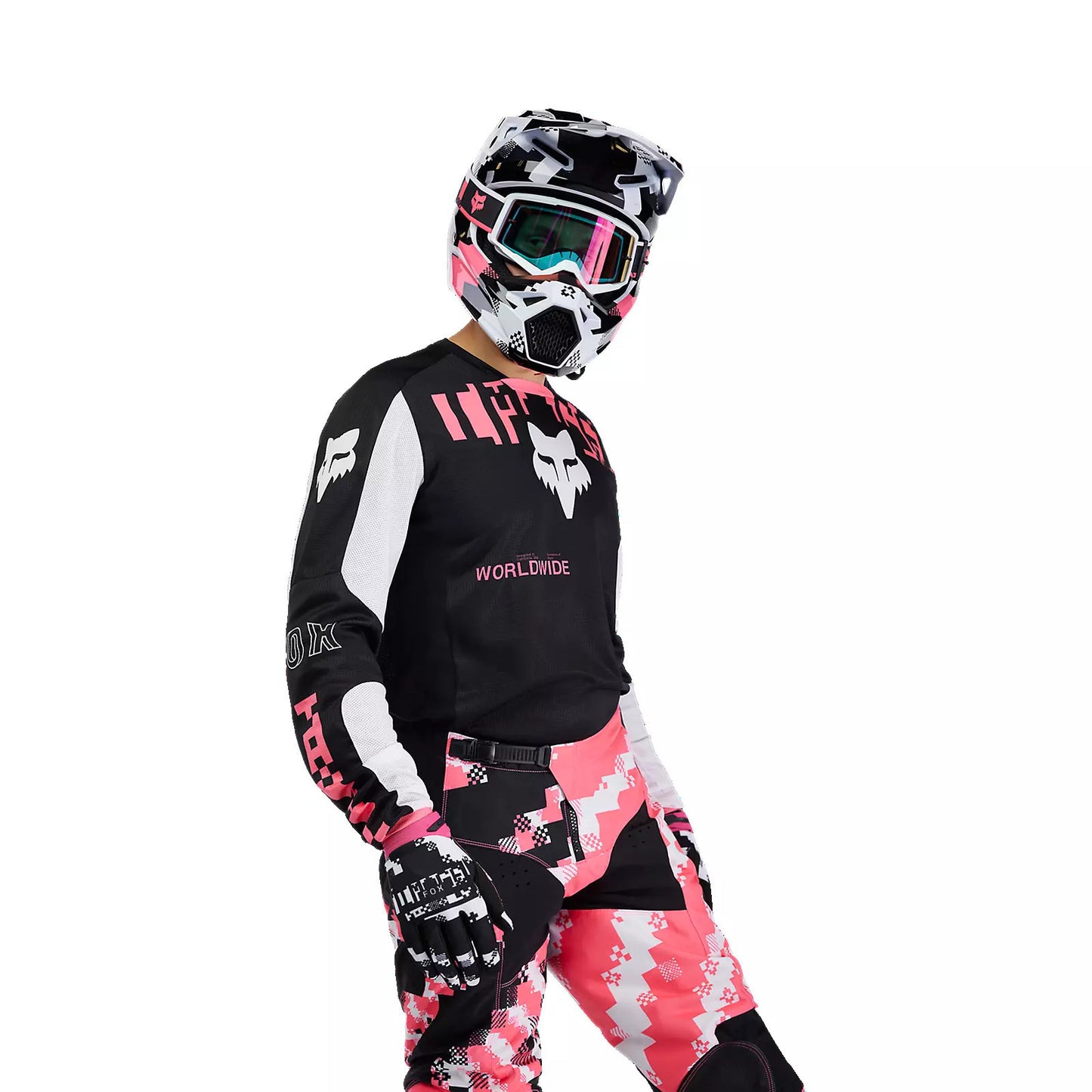 180 Digi Image Jersey, Black/Pink
