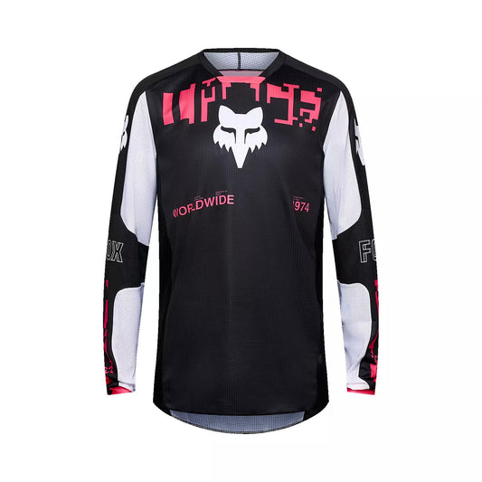 180 Digi Image Jersey, Black/Pink