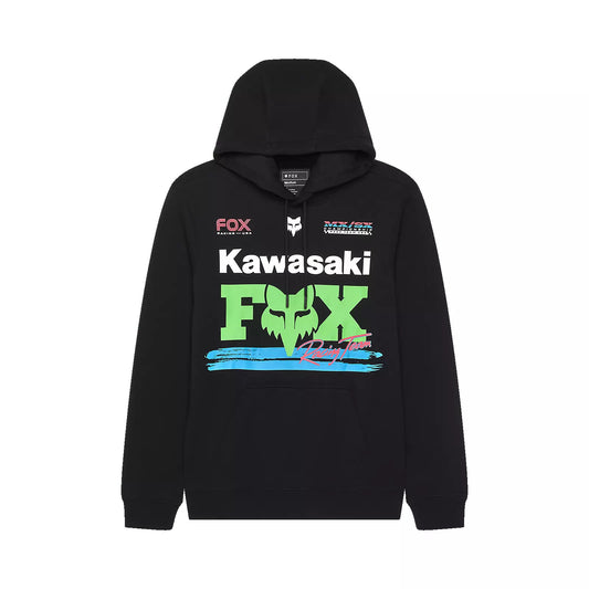 Kawasaki Pullover Hoodie, Black