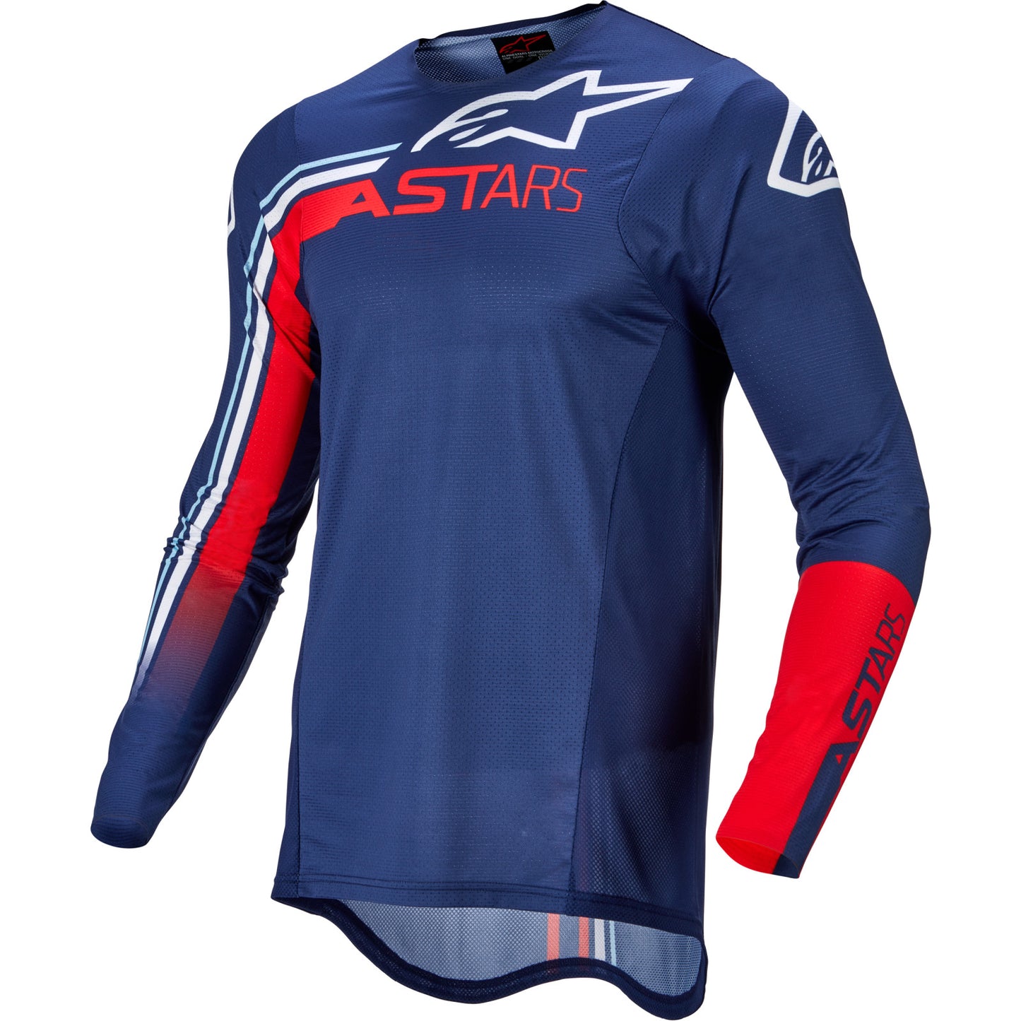 Supertech Blaze Jersey, Dark Blue/Bright Red/White