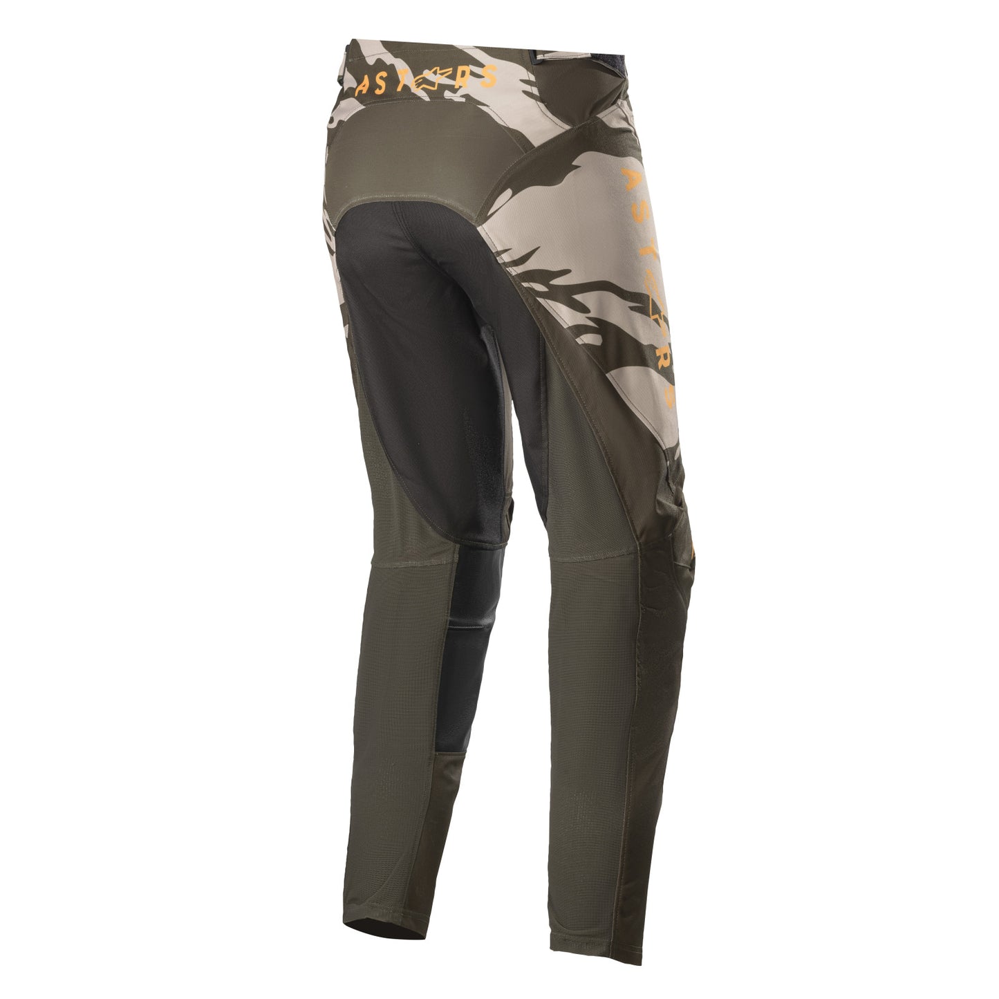 Youth Racer Tactical Pants, Military/Sand Camo/Tangerine