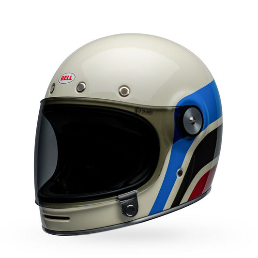 Open Box: Bell Bullitt Command Helmet - Vintage White/Blue - Small