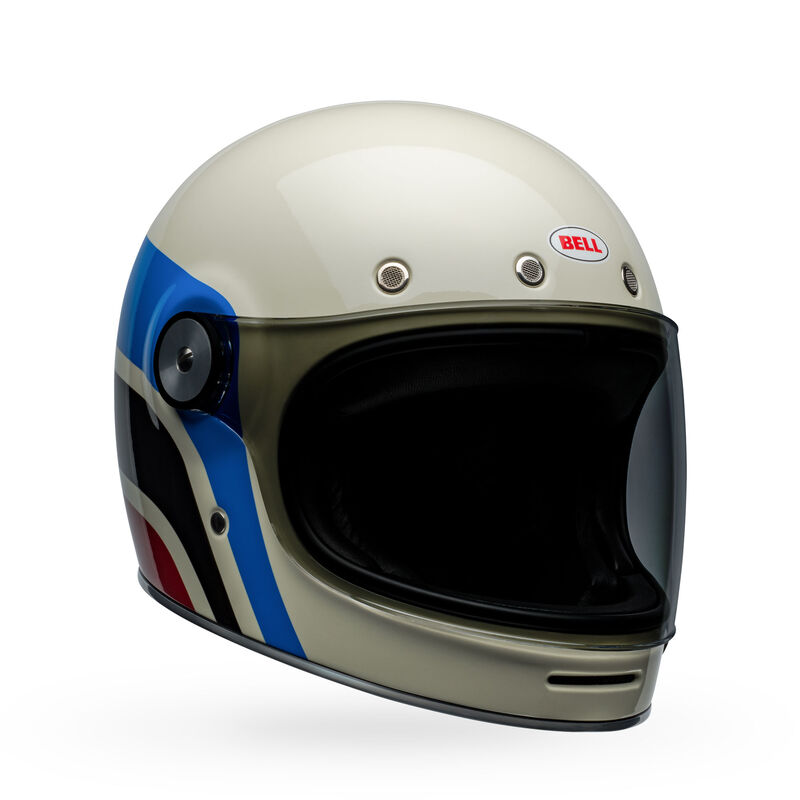 Open Box: Bell Bullitt Command Helmet - Vintage White/Blue - Small
