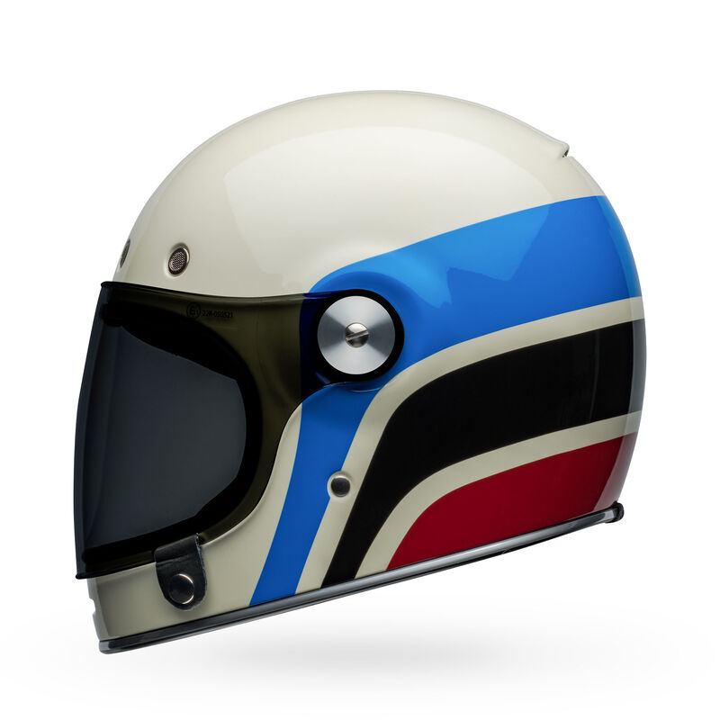 Open Box: Bell Bullitt Command Helmet - Vintage White/Blue - Small