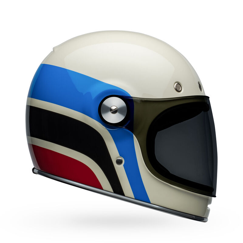 Open Box: Bell Bullitt Command Helmet - Vintage White/Blue - Small