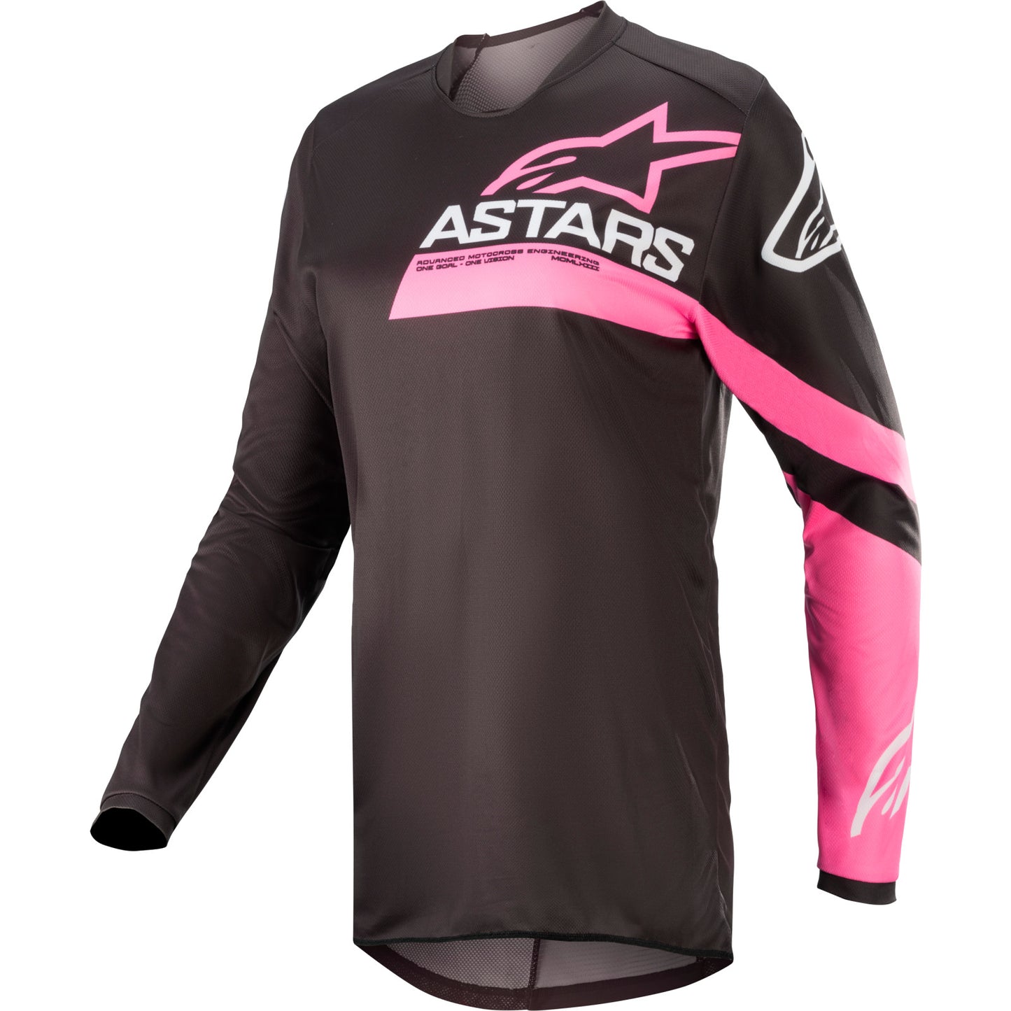 Stella Fluid Jersey, Black/Fluorescent Pink