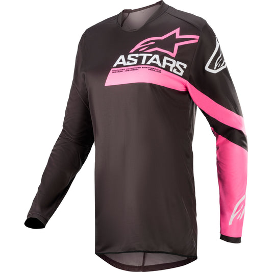 Stella Fluid Jersey, Black/Fluorescent Pink